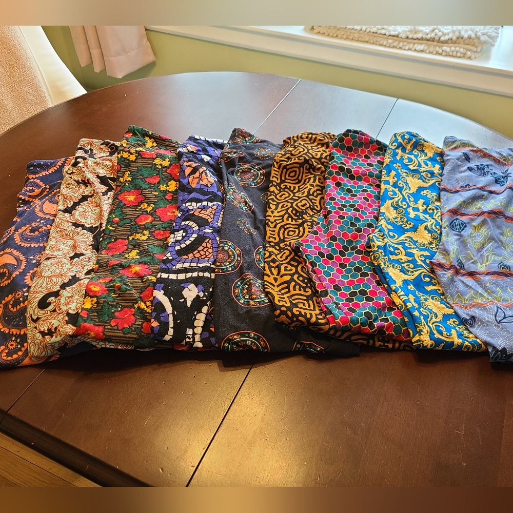 Leggings: 9 pair of LuLaRoe